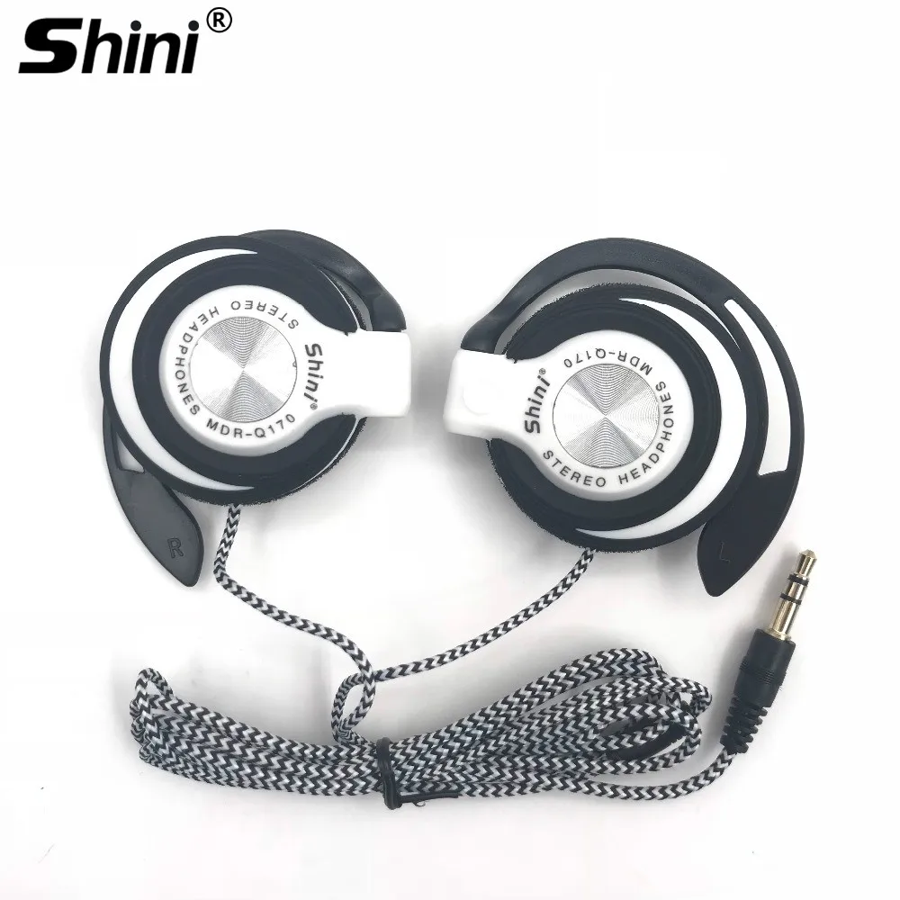 Наушники SHINI Q170 с шумоподавлением гарнитура заушником HiFi бас наушники микрофоном