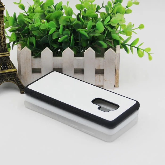 100 шт. оптом для Samsung S8 plus ТПУ резиновый 2D сублимационный чехол S7 edge с алюминиевым