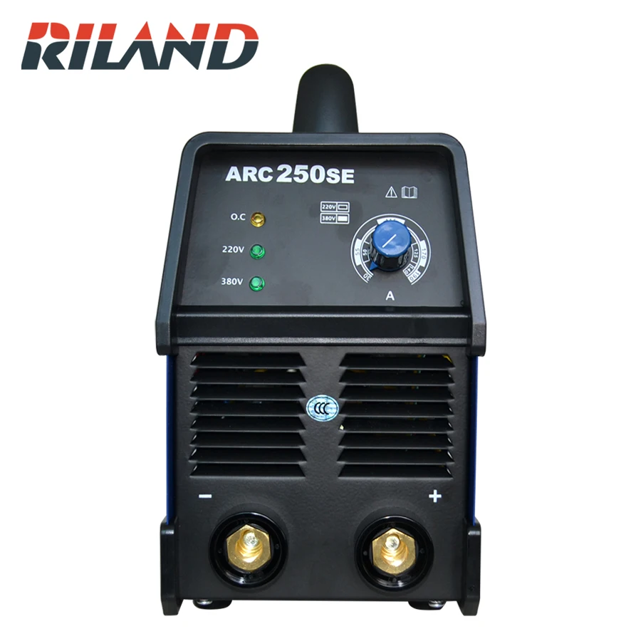 RILAND ARC 250SE портативный дуговой сварочный аппарат MMA инвертор двойное напряжение 220