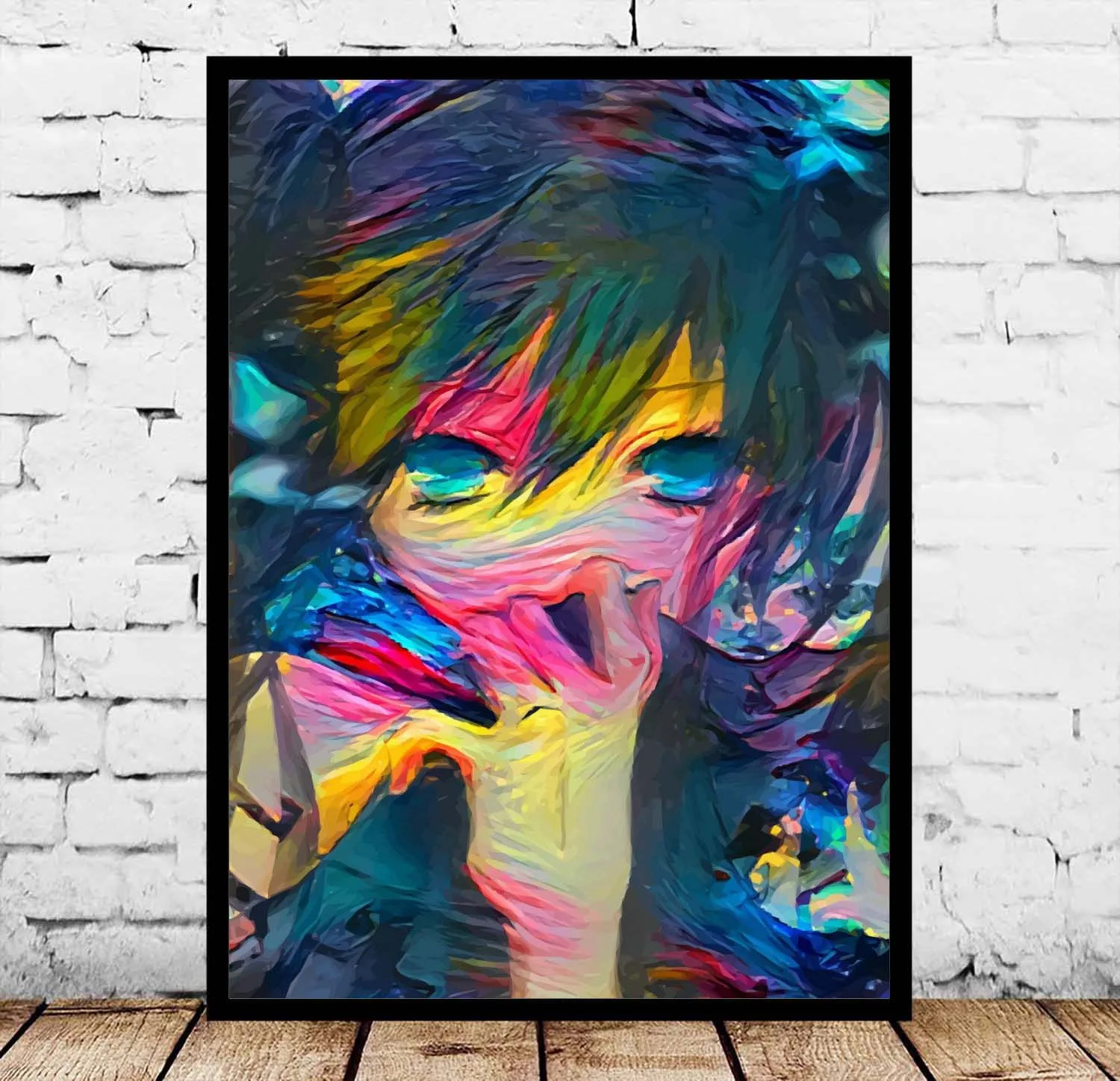 Asuna Black Rock Shooter Blonde Bowsette Boogiepop Celty Crimson Wizard Megumin Dabi Demon Rem Japan Anime Poster No Frame | Дом и сад