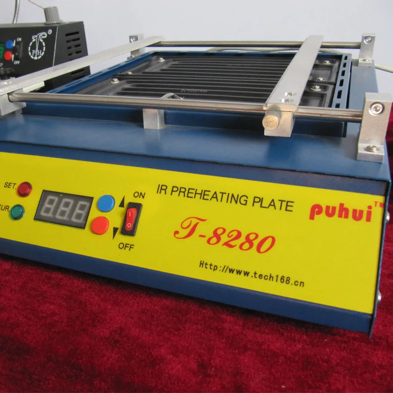 Puhui T8280 IR Preheating Oven 220 V/110 V Preheat Plate инфракрасная станция предварительного нагрева
