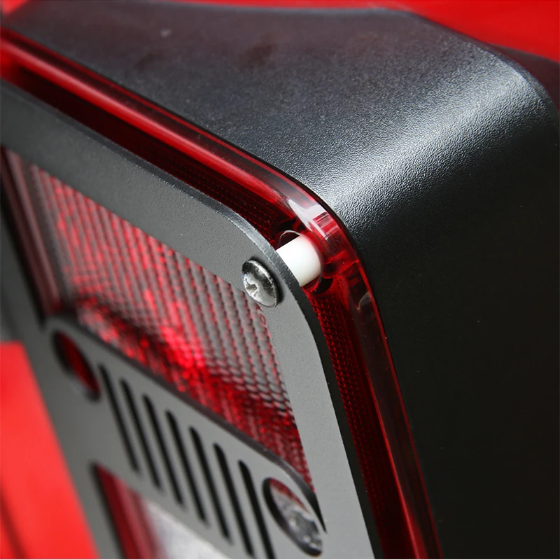 SHINEKA железная накладка на заднюю фару защитная наклейка подходит для Jeep Wrangler JK