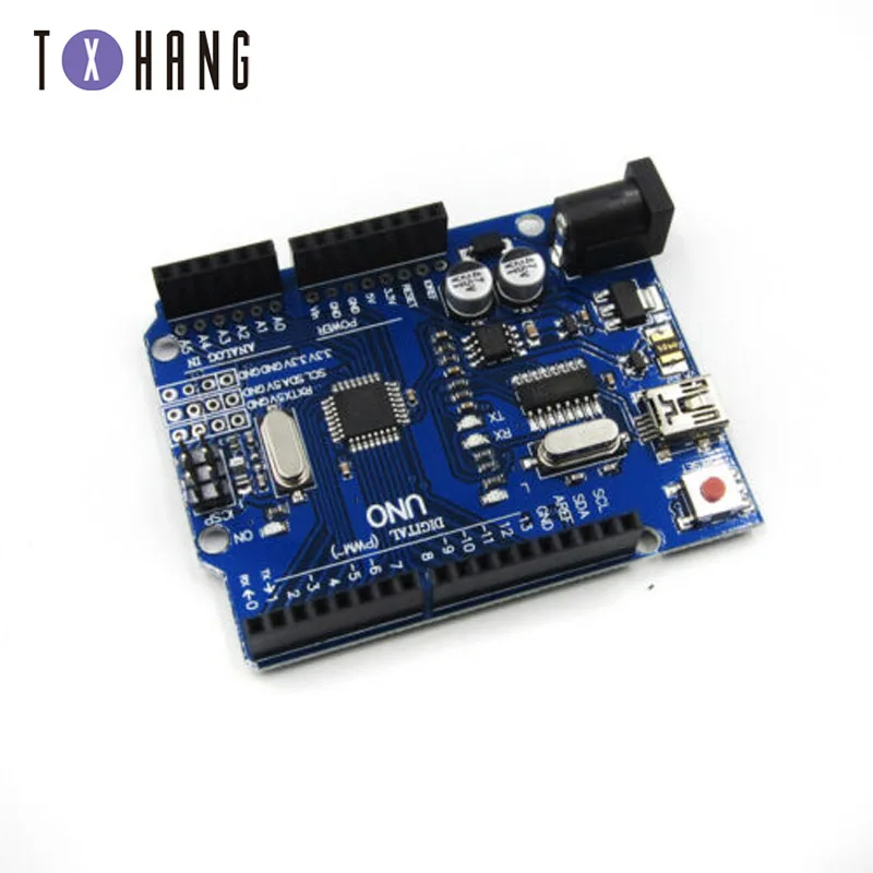 UNO R3 MEGA328P для Arduino с usb-кабелем ATMEGA328P-AU mini USB плата разработки | Электронные