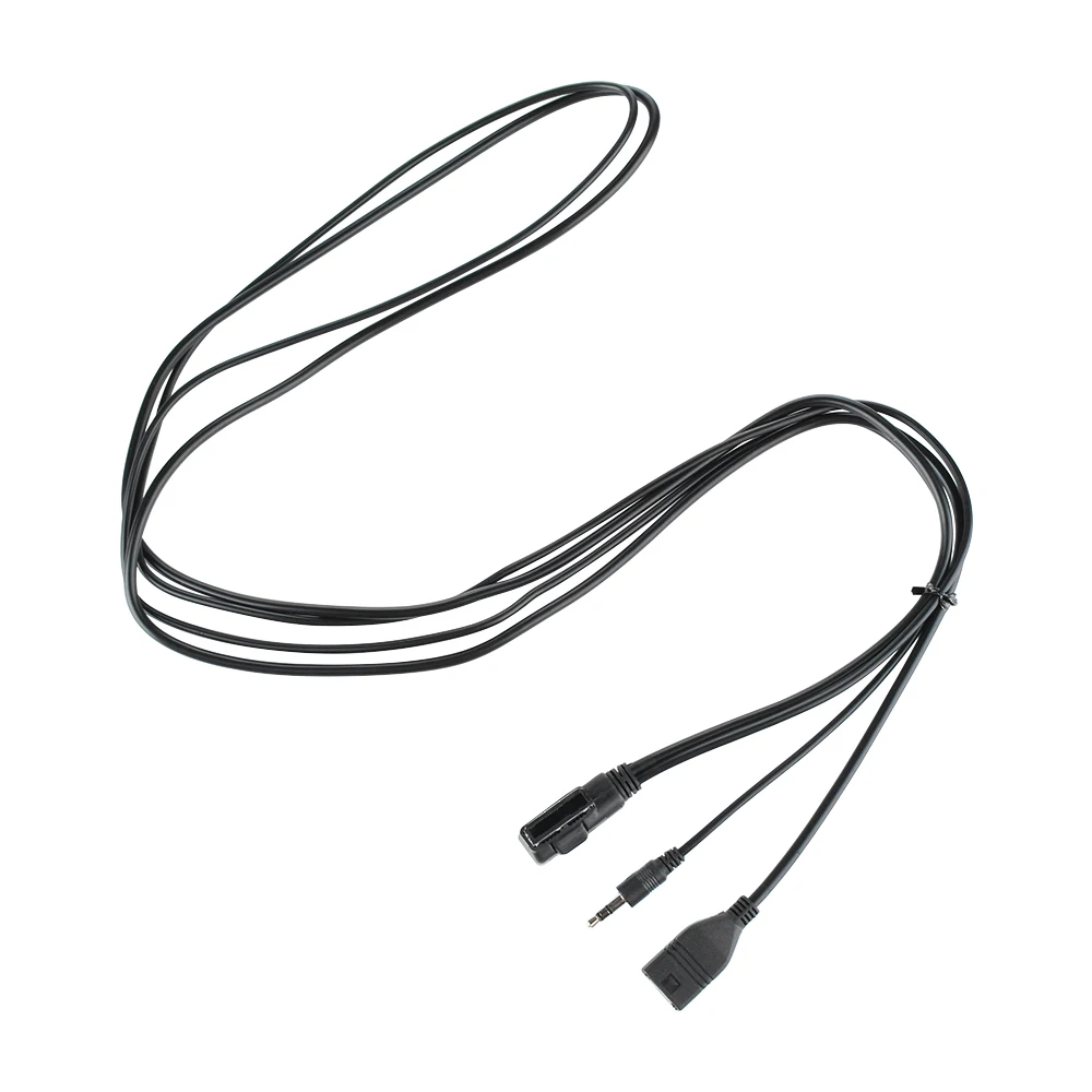 Автомобильный AUX аудио кабель MDI AMI MMI интерфейс USB + зарядное устройство