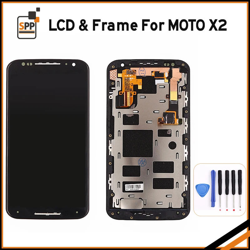 + Высокое качество ЖК дисплей для Motorola Moto X2 xt1092 xt1095 xt1097 Дисплей Сенсорный экран
