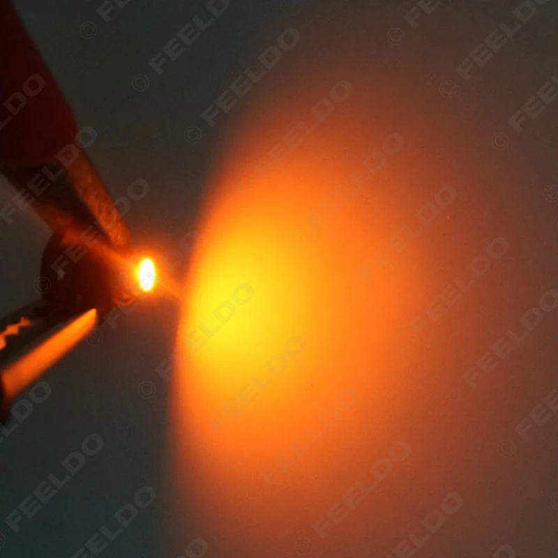4 шт. светодиодные лампы T3 3528 1210 SMD для приборной панели 12 В постоянного тока 7