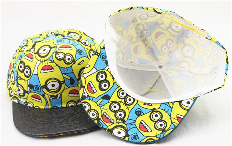 Лидер продаж детская бейсбольная кепка с мультяшным рисунком регулируемые