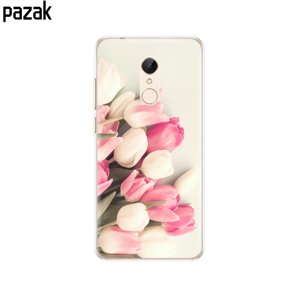 52374 Чехол для Xiaomi Redmi 5 Plus 5,99 дюймов силиконовый мягкий чехол для телефона из ТПУ для Redmi 5 copas 5,7 дюйма бампер hongmi 5 Plus fundas - Цвет: 52374
