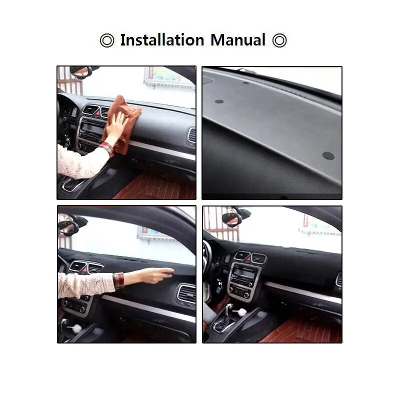 

Car Dashboard Cover For Mazda 3 M3 BL 2009 2010 2011 2012 2013 Sun Shade DashMat Dash Board Cover Carpet Anti-UV Non-slip 1Pc