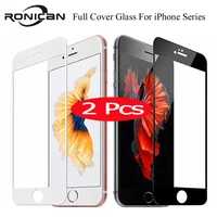 2pcs 9h full cover tempered glass for iphone 7 8 plus x xs max xr 5 5s 6 screen protector film for iphone 11 12 pro max 12 mini