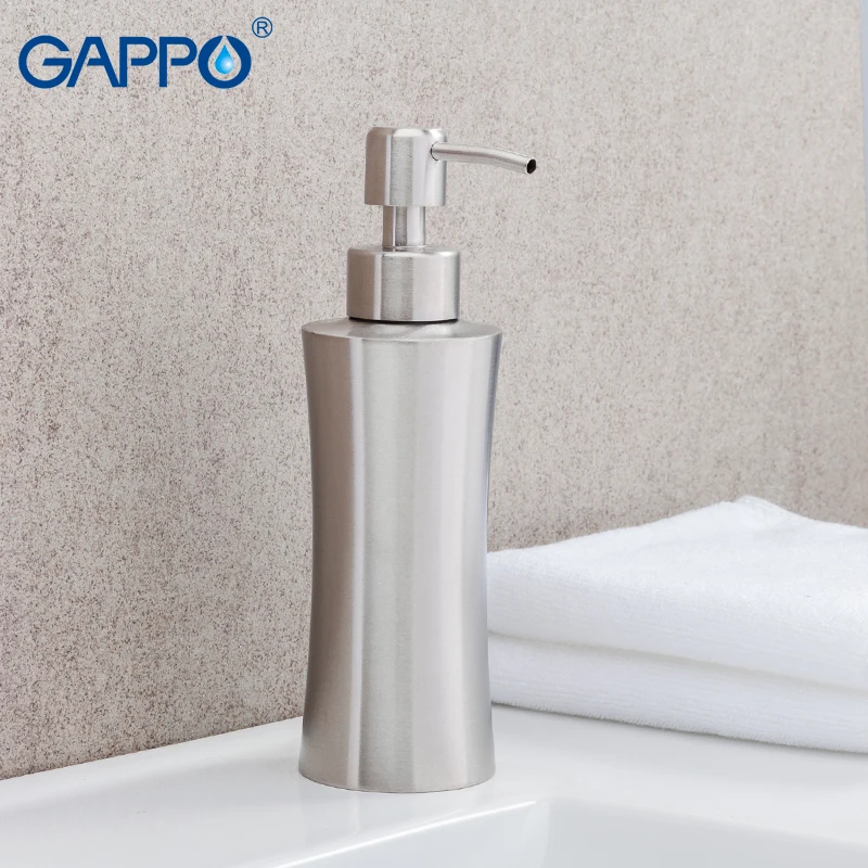 

GAPPO liquid soap dispensers bathroom soap pump stainless steel emulsion bathroom accessories soap pump dispensers