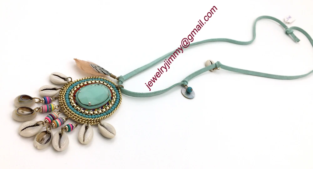 2015New personalized handmade jewelry supplier pendant beaded chain boho long Necklaces for women | Украшения и аксессуары
