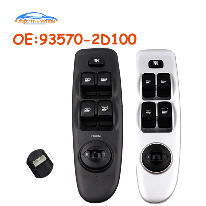 

OEM 93570-2D100 935702D100 For Hyundai Elantra 2001 2002 2003 2004 2005 2006 Front Left Electric Master Power Window Switch Car