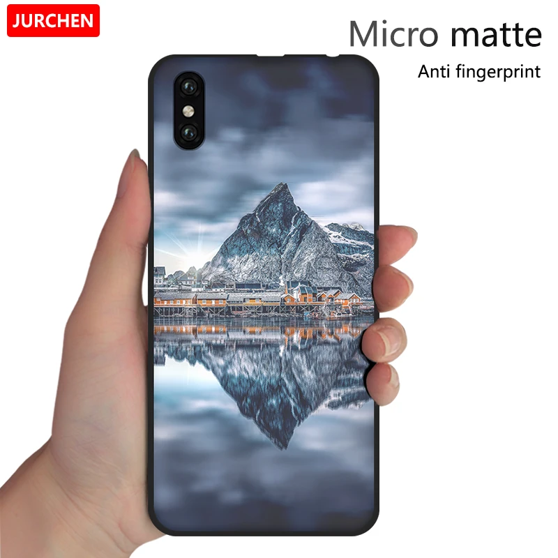 Чехол JURCHEN для Asus Zenfone Max Pro M2 силиконовый чехол с принтом ASUS ZB634KL ZB633KL ZB631KL