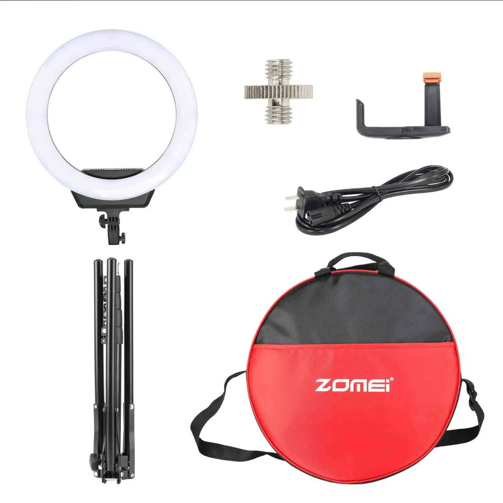 Zomei ZM-16C с регулируемой яркостью для фотографии фотостудии телефона видео 16