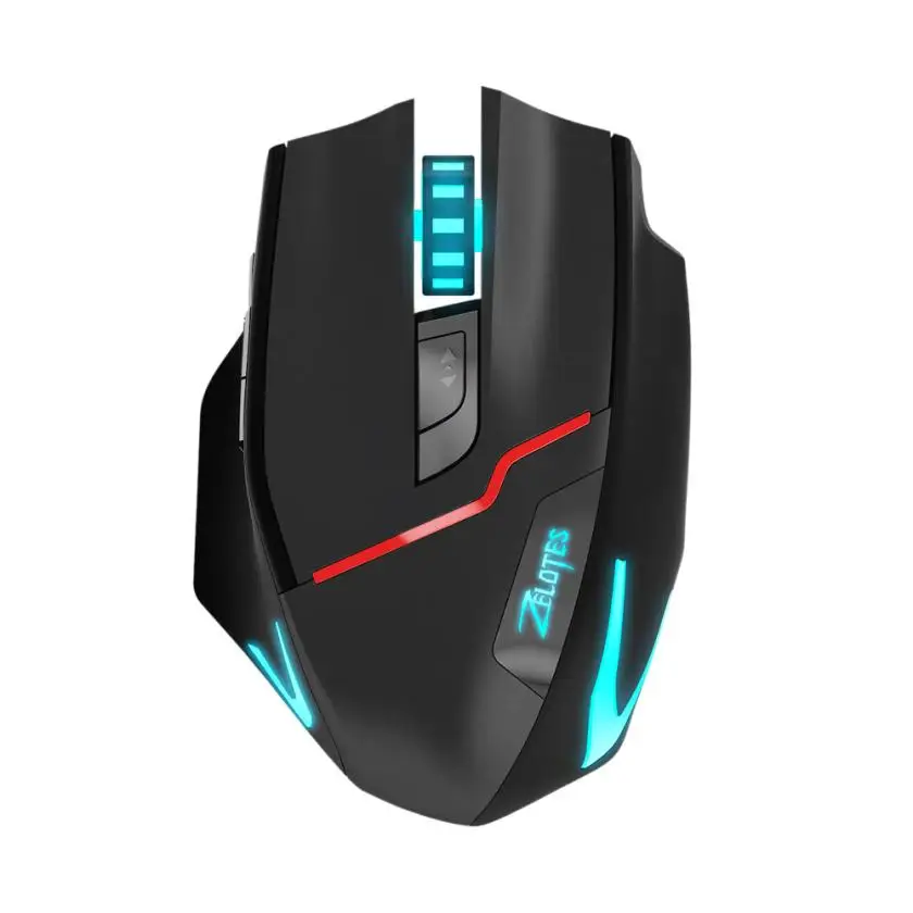 Мышь Raton профессиональная игровая мышь ZELOTES 3200DPI Проводная/Беспроводная