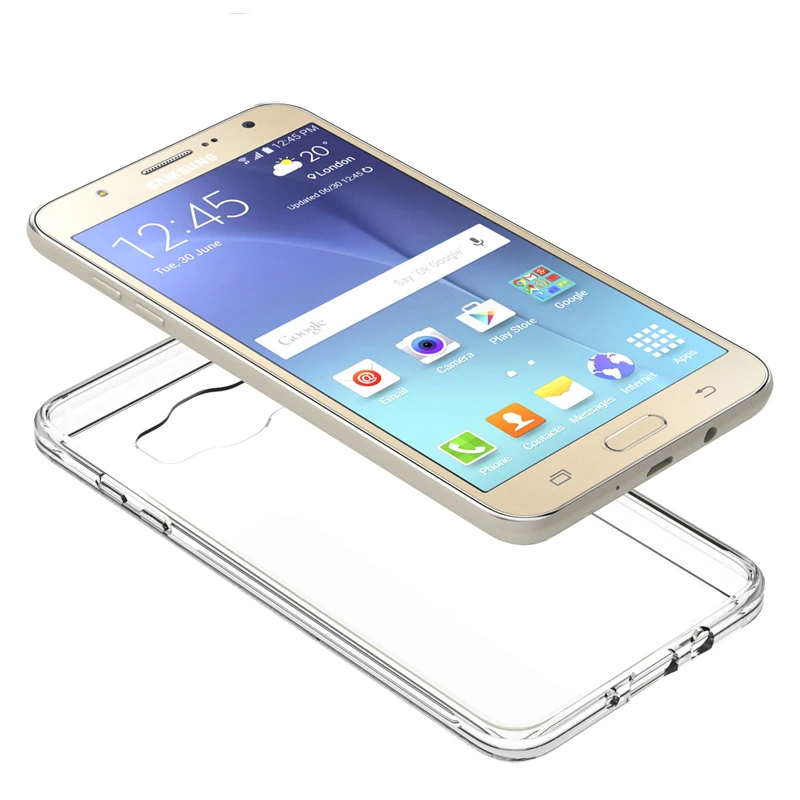 Силиконовый чехол для телефона Samsung Galaxy j 5 j5 2015/j5 2016/j5 2017 из прозрачного силикона