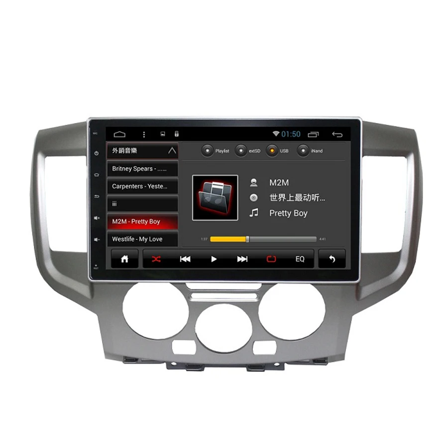 Автомагнитола на Android 7 1 для Nissan NV200 2010-2015 с четырехъядерным мультимедийным