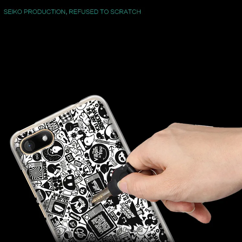 Coque Wiko солнечный 3 Дело Мода Мультфильм Мягкий силиконовый чехол из термопластика