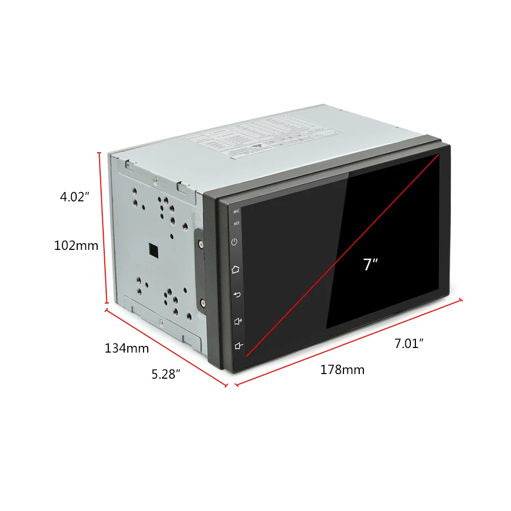 AMPrime 2din Авторадио Мультимедиа для Android плеер 2 din универсальный gps Mirrorlink