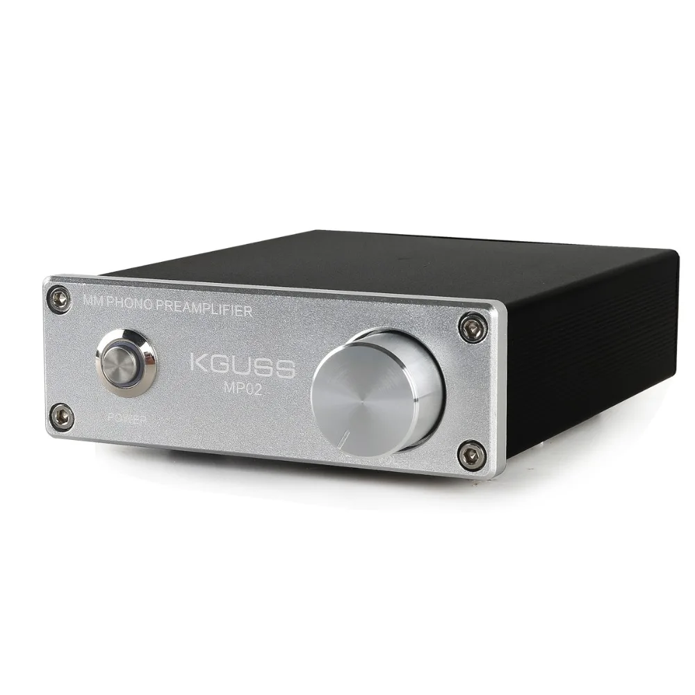 KGUSS MP02 phono предусилитель Виниловый проигрыватель мини мм PHONO 2068|Усилители