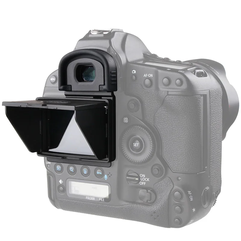1DX-N ЖК-экран протектор всплывающее солнцезащитное покрытие для CANON 1DX 1DXII 1DX2 MARK II 2
