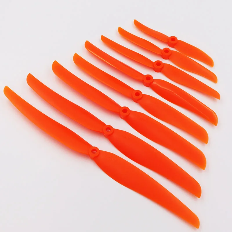 10PCS Fixed Wing Propellers 6030/1060/7035/8040/8060/9050 Red Propellers/Paddles with Washer for RC Quadcopter Shafts Connecting | Игрушки и