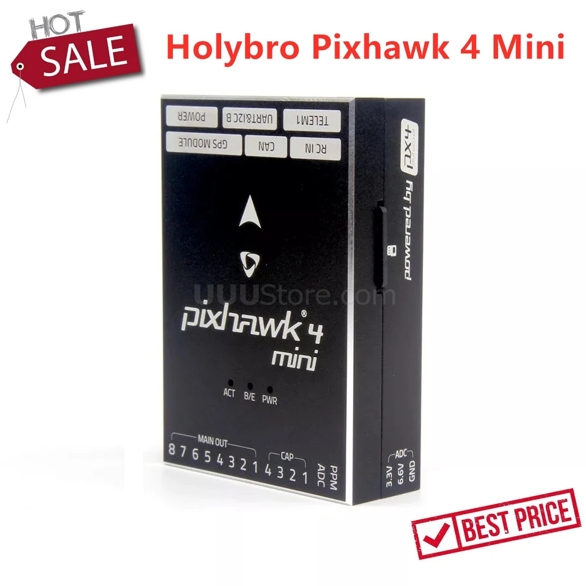 Holybro Pixhawk 4 мини автопилот система управления полетом PX4 полета управление W/PM06