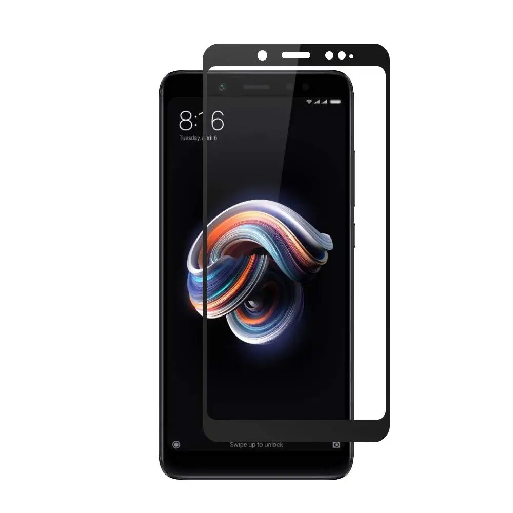 HD экран закаленное защитное стекло Xiaomi Redmi Note 5 Pro 5A защита экрана полное покрытие |