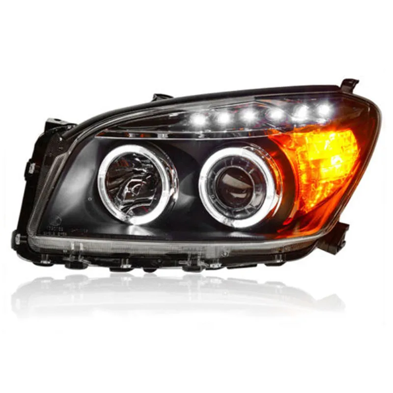 Автомобильная передняя фара в сборе для Toyota RAV4 2009-2012 светодиодный головной