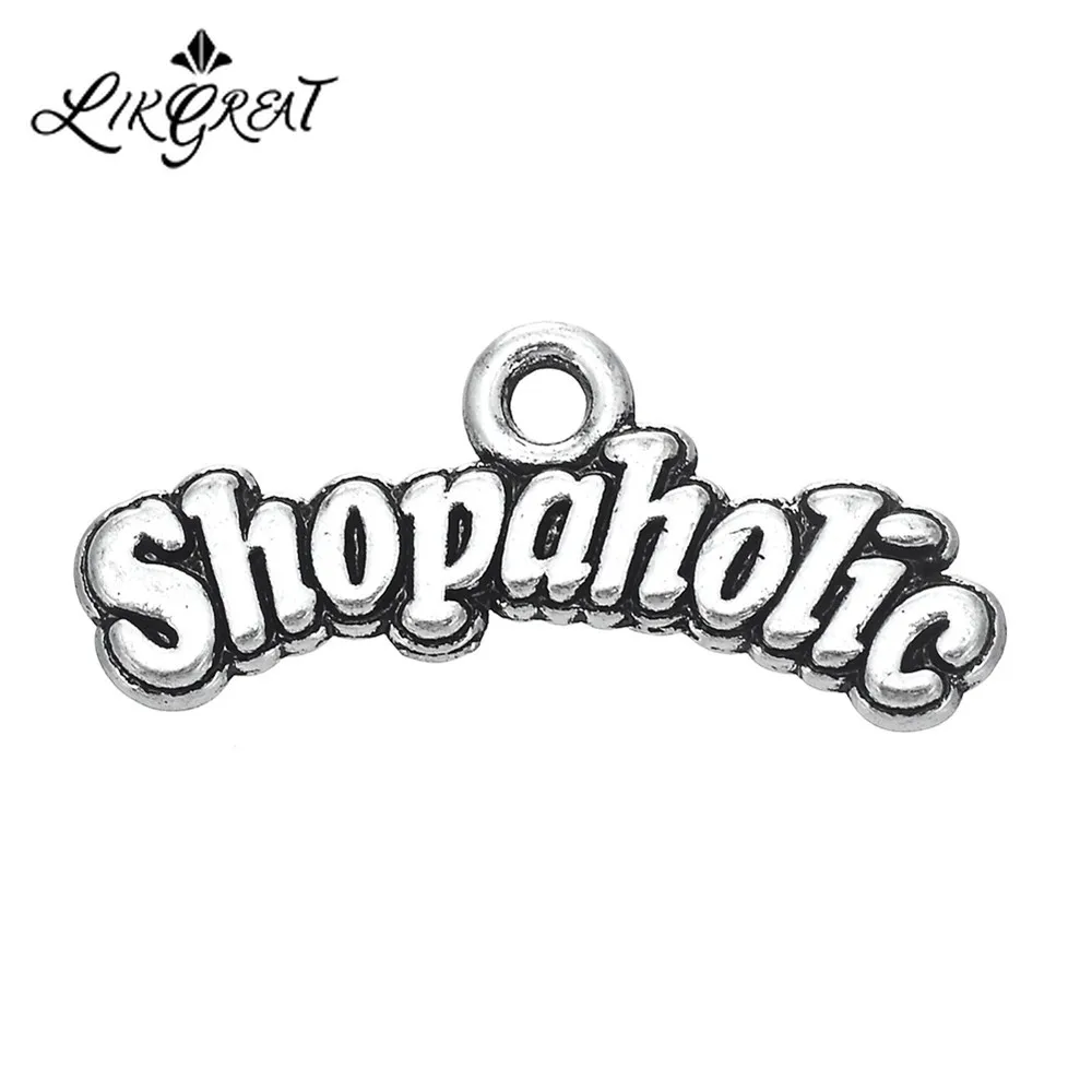 LIKGREAT Shopaholic романтичный шарм для покупок изготовления ювелирных изделий