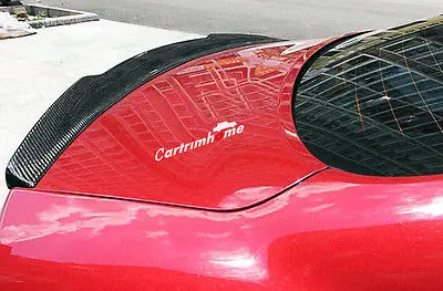 

Real Carbon fiber Rear Trunk Spoiler Wing For Jaguar XE X760 Sedan 2015 - 2017