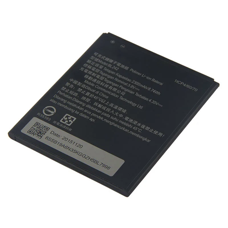 Оригинальный аккумулятор высокой емкости BL242 для Lenovo K3 K30-W K30-T K10E70 A6000 A3860 A3580 A3900 A6010