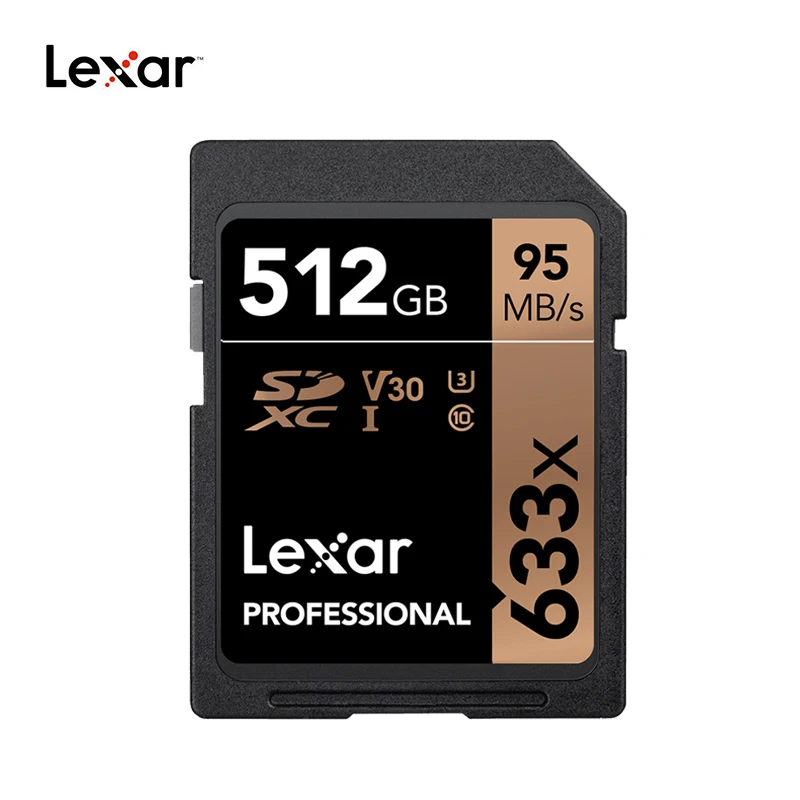 Lexar 633X sd-карта 32 Гб 128 Гб 64 Гб 256 ГБ 512 Гб 16 Гб класс 10 U1/U3 V30 карта памяти 32 64 128 ГБ Флэш-карта SD памяти SDXC SDHC