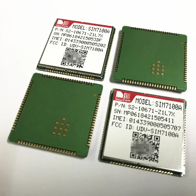 SIM7100A sim7100 SIMCOM LCC LTE Cat3 модуль 100% новый и оригинальный без поддельных LTE-FDD |