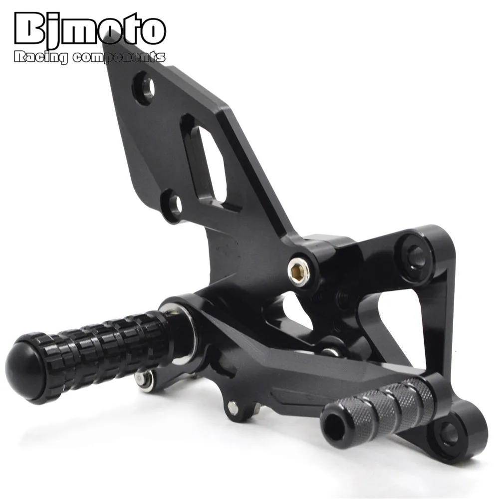BJMOTO мотоцикл части R3 R25 YZF3 алюминий CNC задние наборы подножки задний Набор для Yamaha YZF R25 2013- YZF-R3