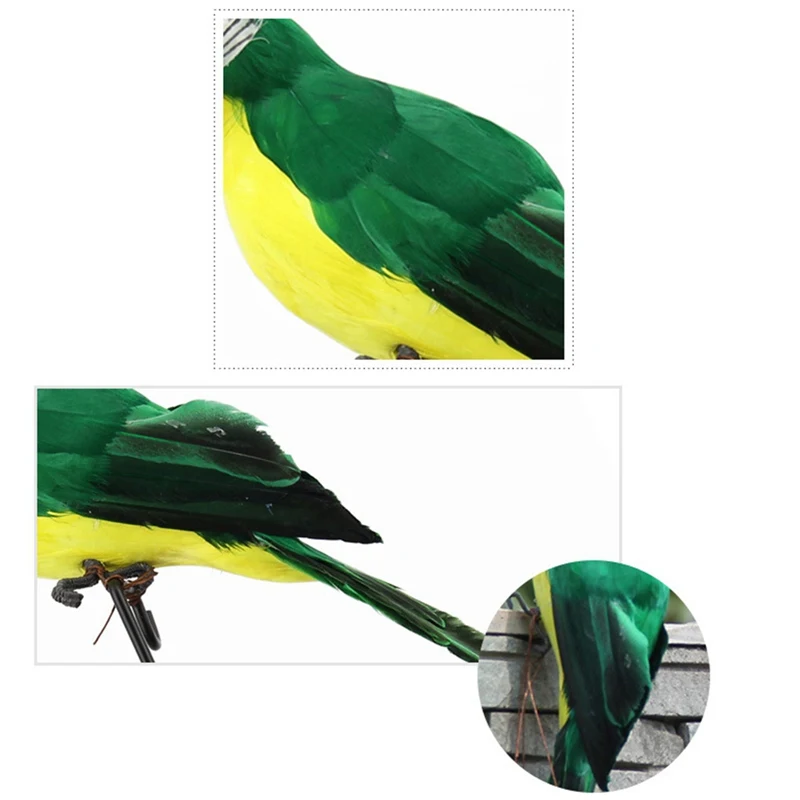 

Garden Simulation Parrot Emulational Parrot For Show Window Gardening Decorative Bird Garden Craftwork Decoration
