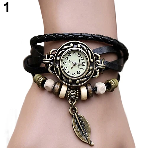 Женские кварцевые наручные часы в стиле ретро с кожаным ремешком|wristwatch women|wristwatch
