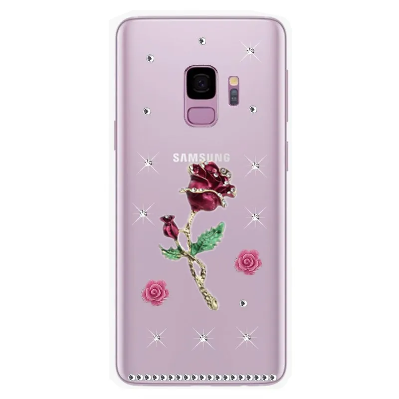 Балетный кристально чистый чехол бампер для Samsung Galaxy S10E S8 S9 S10 Plus A6 A8 A7 2018 A9 J4 Core J6 + J8