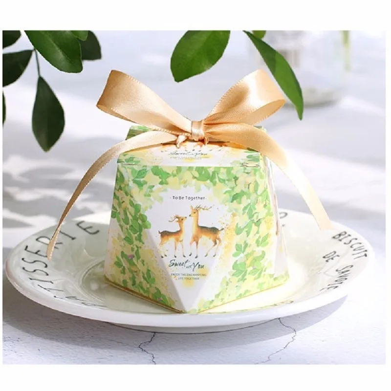 Лидер продаж Мрамор алмаз Бумага конфеты коробки, свадебные сувениры Baby Shower вечерние поставки, бонбоньерка для спасибо Рождественский подарок коробка
