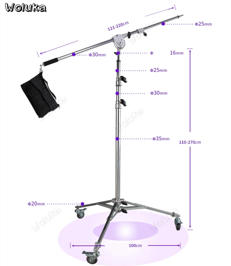 MF-7060A+L1126 heavy-duty film and light stand photographic frame steel manufacturing spotlight support CD50 T10 | Электроника