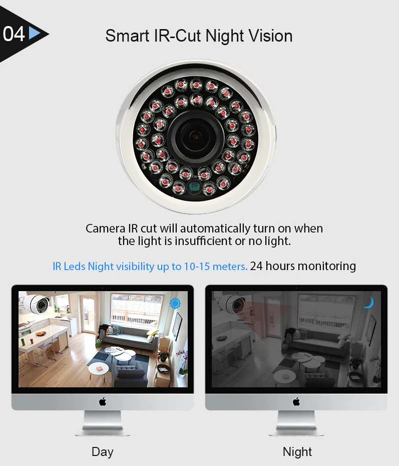 Techage 4CH 1080P AHD аналоговый DVR CCTV система 2.0MP IR Cut Крытая уличная камера 1080P P2P комплект домашнего видеонаблюдения