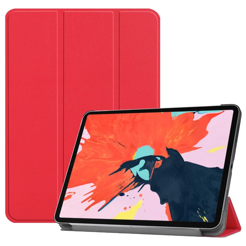Чехол подставка из искусственной кожи для iPad Pro 12 9 Умный Магнитный чехол нового