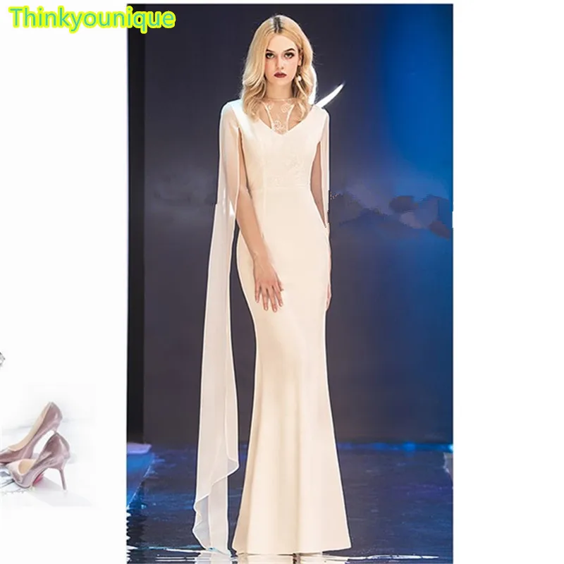 

Free shipping O neck Party Gown Long Evening dresses Mermaid SM133