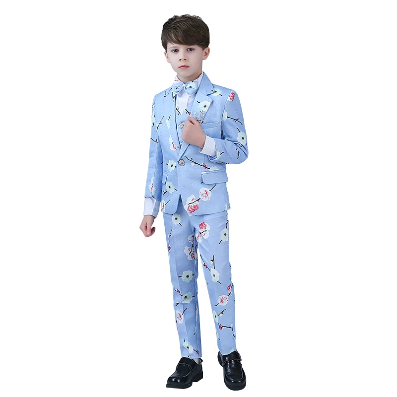 Robe de soiree/Новые Элегантные вечерние костюмы г. Торжественная одежда для мальчиков, смокинг на свадьбу, выпускные костюмы для мальчиков, платье для свадьбы, выступления на заказ
