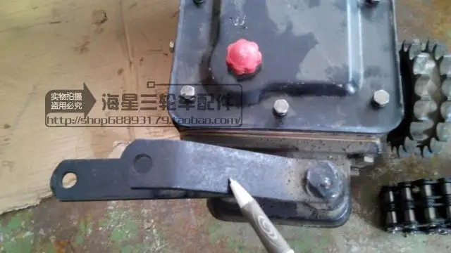 Четвертого переключения передач электрический трицикл изменение задний мост