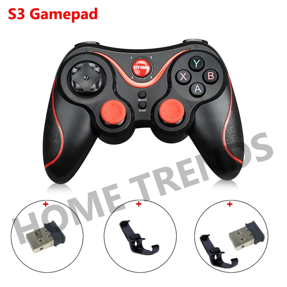 GEN Game S3 беспроводной Bluetooth 3,0 геймпад пульт дистанционного управления джойстик игровой контроллер для ПК Android смартфон