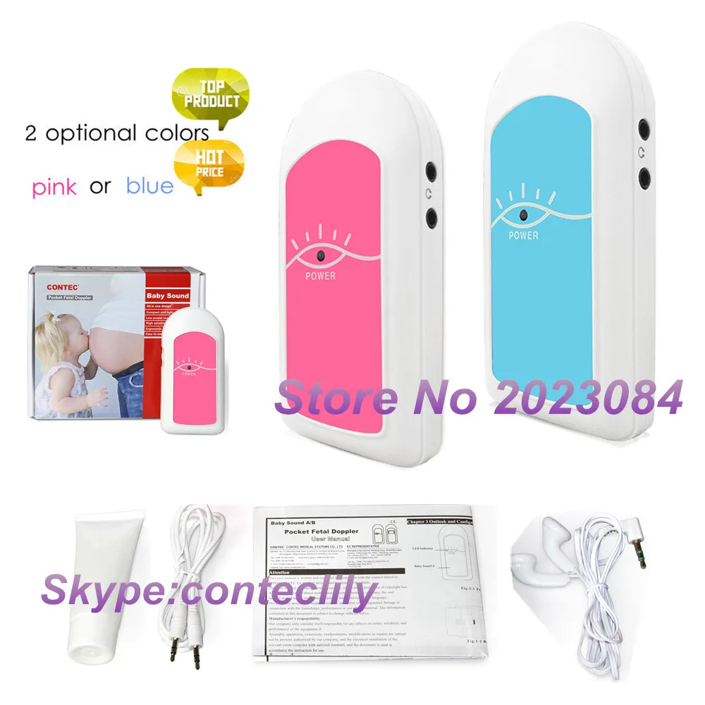Карманный фетальный допплер BABY SOUND A CONTEC пренатальный монитор - Цена: 296,41 руб.