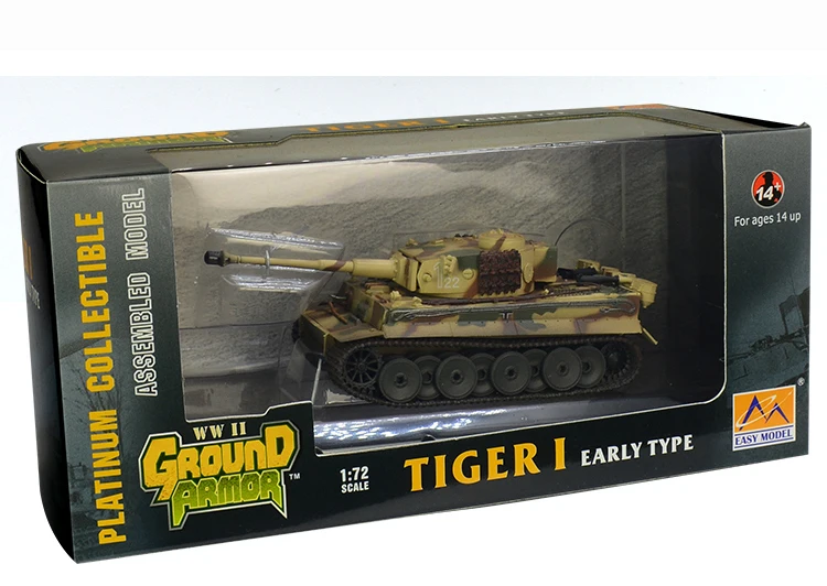 1:72 Trumpeter 36211 итальянский 508 тяжелый бак Готовая модель немецкая танка тигр