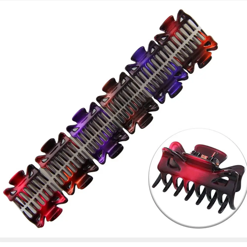 

New arrival Vintage Fashion 4cm Small Claw Clamp Clip 7 Teeth Hair Clip Hairpins Women Hair Accessories for girls women